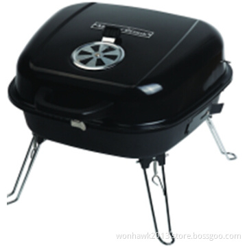 Charcoal Barbecue Fire Bowl and Lid with High Temperature Painting